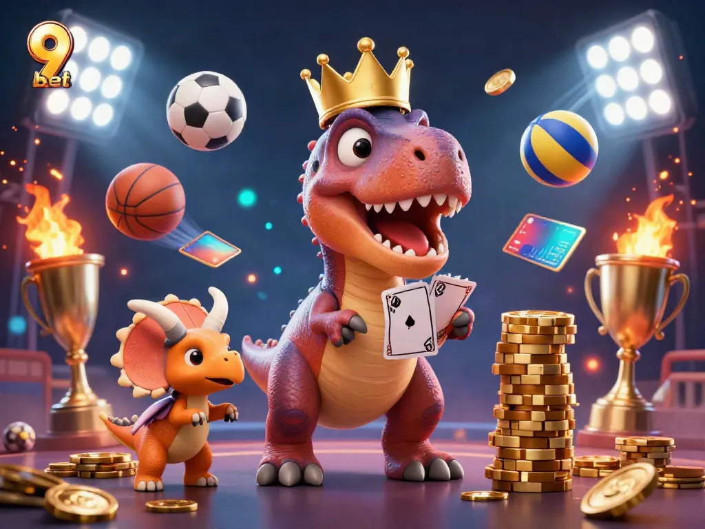 Engage in a thrilling 9 bet experience with colorful characters and dynamic gambling elements
