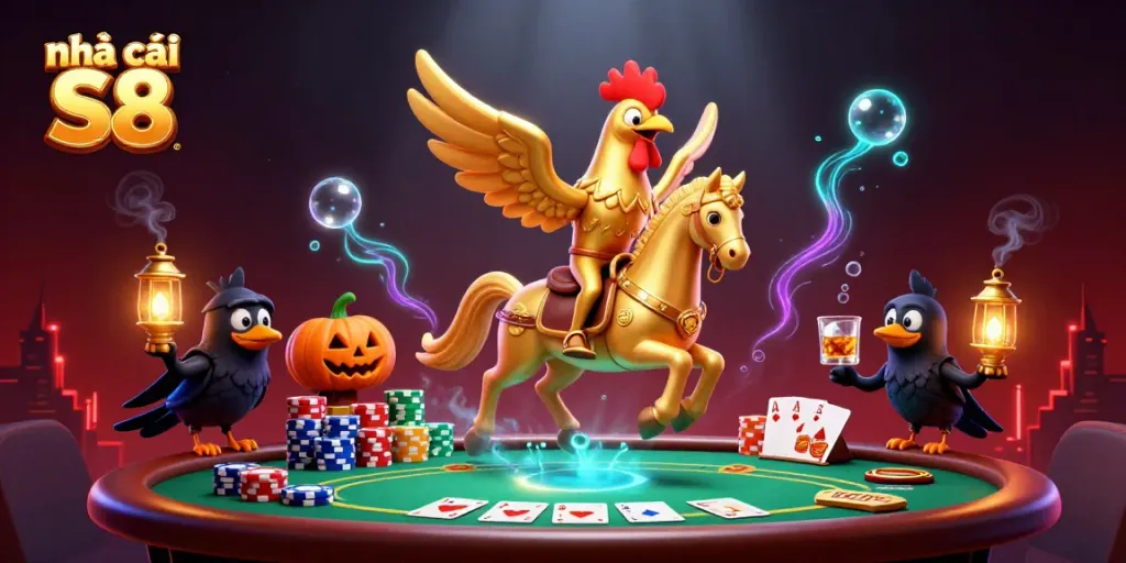 Join the action at nhà cái S8 with vibrant casino elements and thrilling gaming scenarios.