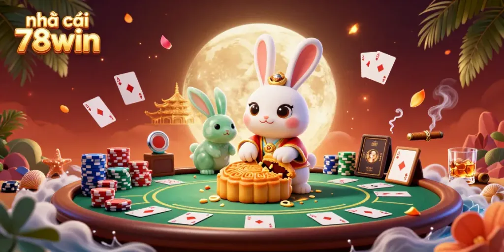 Experience the excitement at nhà cái 78win with vibrant casino elements and lucky characters.