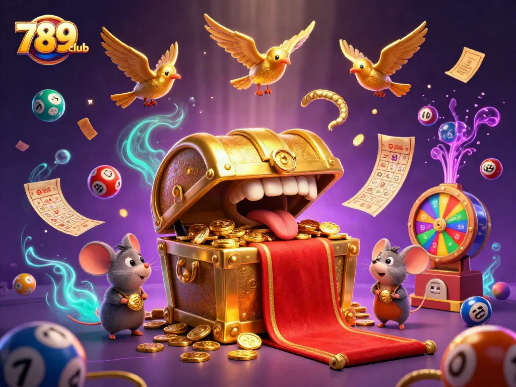 Engage with the 789club's vibrant lottery experience featuring colorful balls and dynamic prizes.