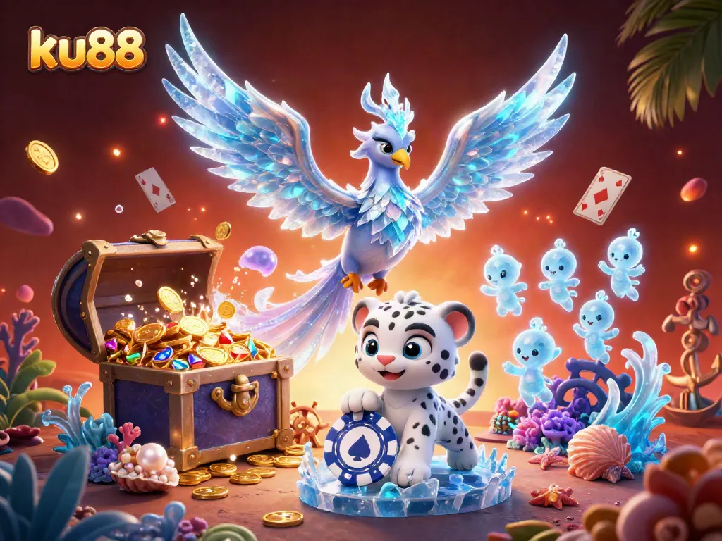 Play exciting games at ku88 while enjoying vibrant online casino experiences with a magical theme.