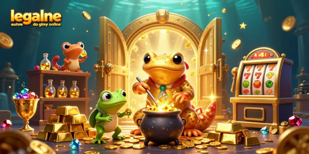 Spin legalne automaty do gier online reels with golden treasures and enchanting alchemists