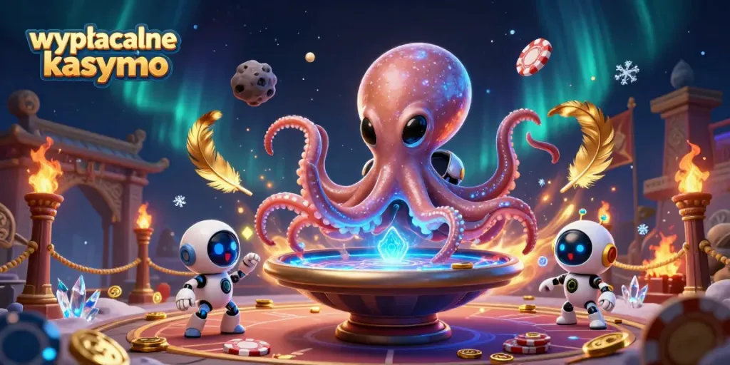 Play at wypłacalne kasyno online and enjoy exciting poker games in a vibrant 3D scene.