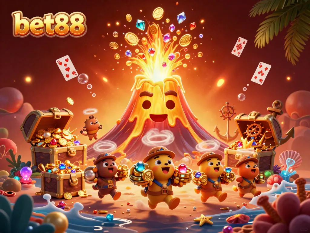 Win big at bet88 with exciting characters and rich casino elements in dynamic 3D art.