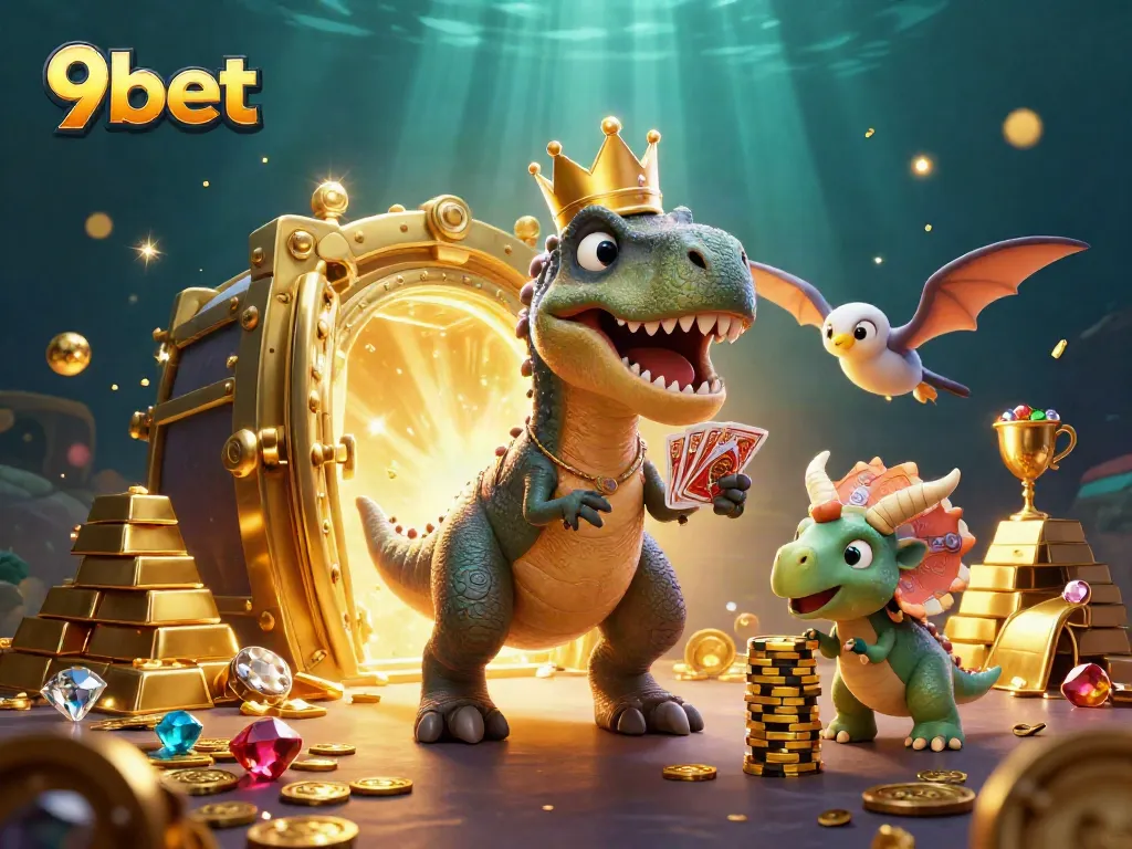 Experience thrilling live action at 9bet with animated casino characters and dynamic gameplay.